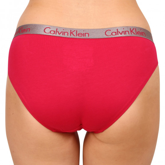 3PACK Dames slip Calvin Klein veelkleurig (QD3561E-6VS)