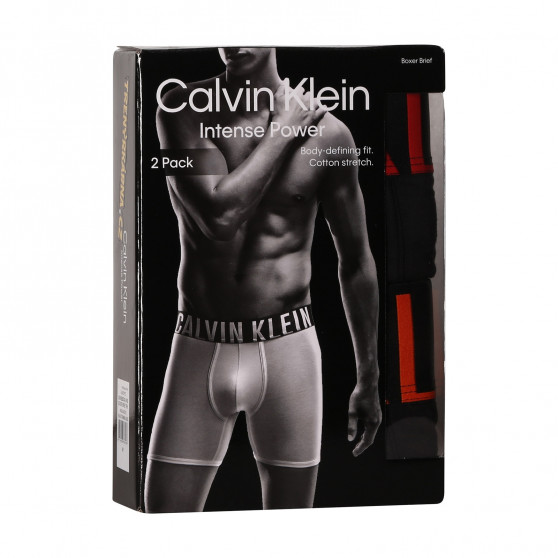2PACK herenboxershort Calvin Klein zwart (NB2603A-6NB)