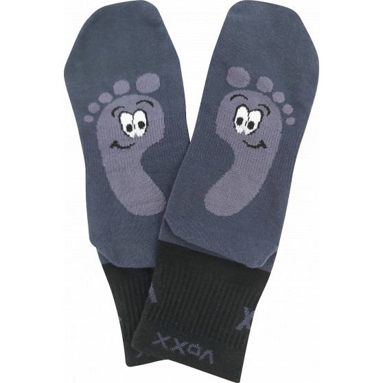 3PACK sokken VoXX donkergrijs (Barefootan-darkgrey)