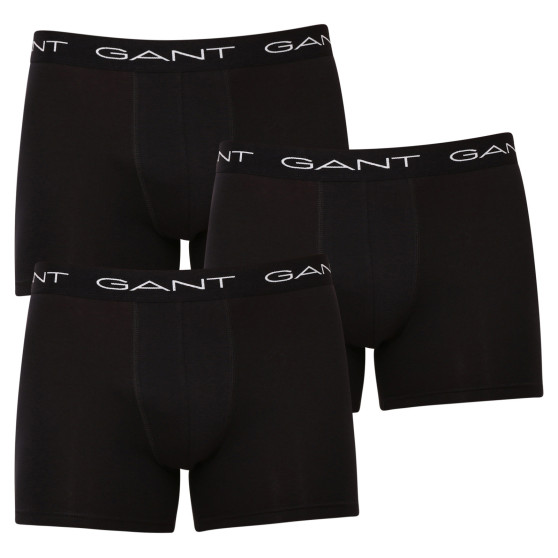 3PACK herenboxershort Gant zwart (900003004-5)