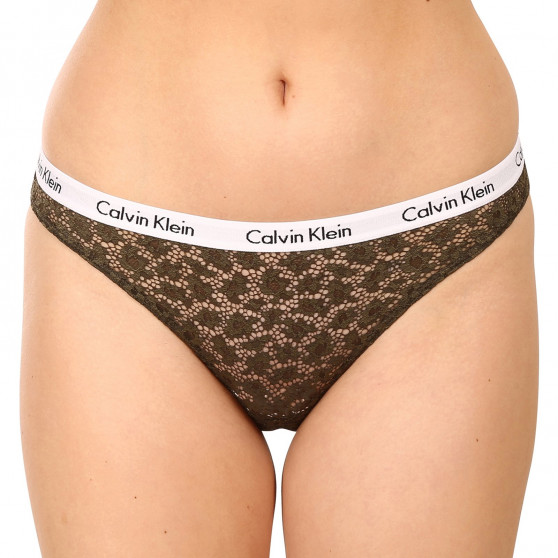 3PACK Dames slip Calvin Klein veelkleurig (QD3926E-6VY)