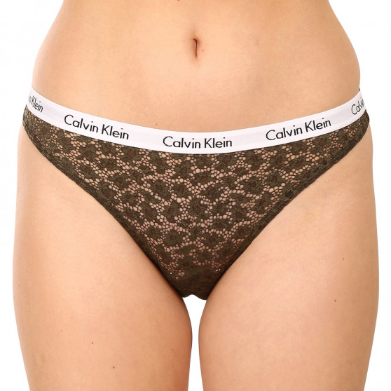 3PACK Dames Braziliaanse slip Calvin Klein veelkleurig (QD3925E-6VY)