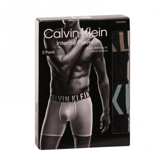 2PACK herenboxershort Calvin Klein zwart (NB2603A-6HF)