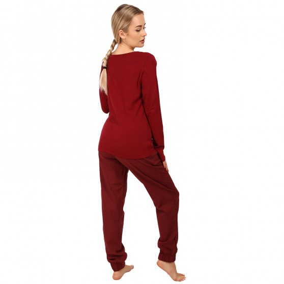 Damespyjama Calvin Klein rood (QS6579E-TX4)