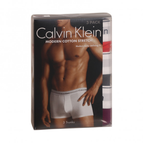 3PACK herenboxershort Calvin Klein veelkleurig (NB2380A-6ME)