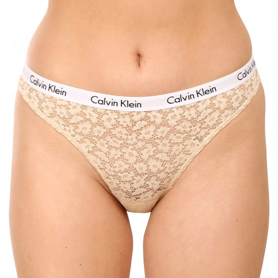 3PACK dames Braziliaanse slip Calvin Klein veelkleurig (QD3925E-6Q2)