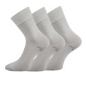 3PACK sokken Lonka lichtgrijs (Bioban)