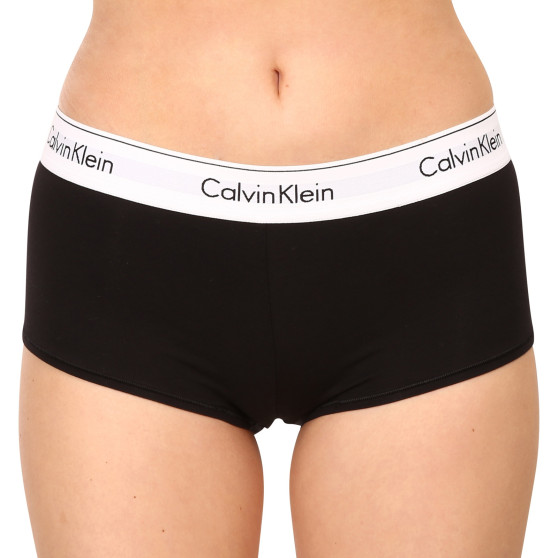 Dames slip met been Calvin Klein zwart (F3788E-001)