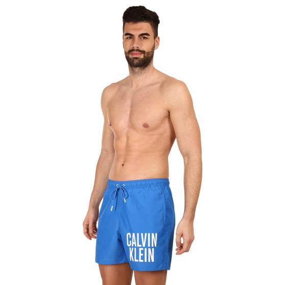 Herenzwemkleding Calvin Klein blauw (KM0KM00794 C4X)