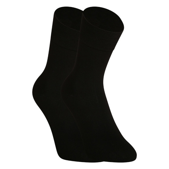 5PACK sokken Gino bamboe sokken naadloos zwart (82003)