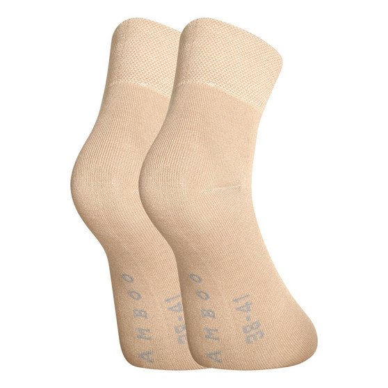 3PACK sokken Gino bamboe beige (82004)
