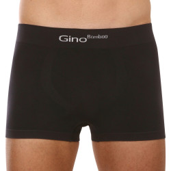 Herenboxershort Gino bamboe naadloos zwart (53004)