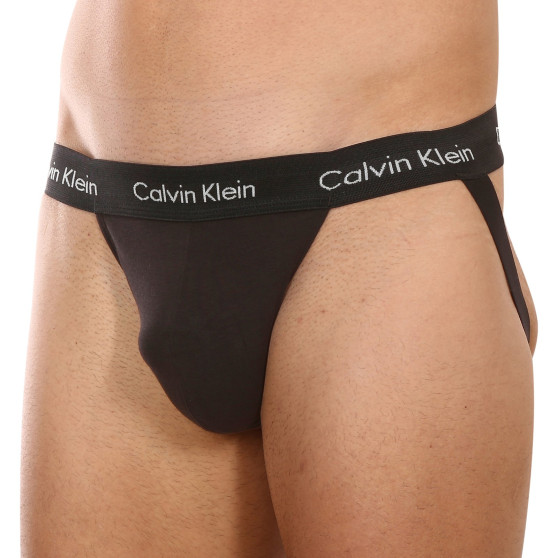 2PACK herensokken Calvin Klein zwart (NB1354A-CFW)