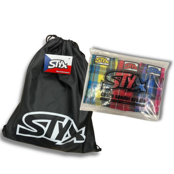 5PACK Dames string Styx kunst sport elastiek veelkleurig (5IT8502379)