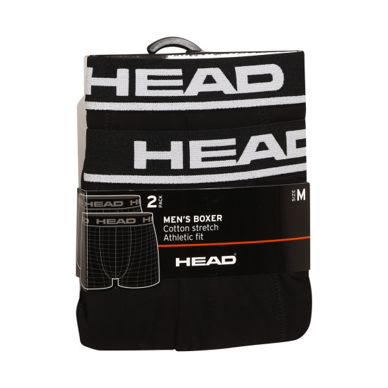 2PACK Herenboxershort HEAD zwart (701202741 005)