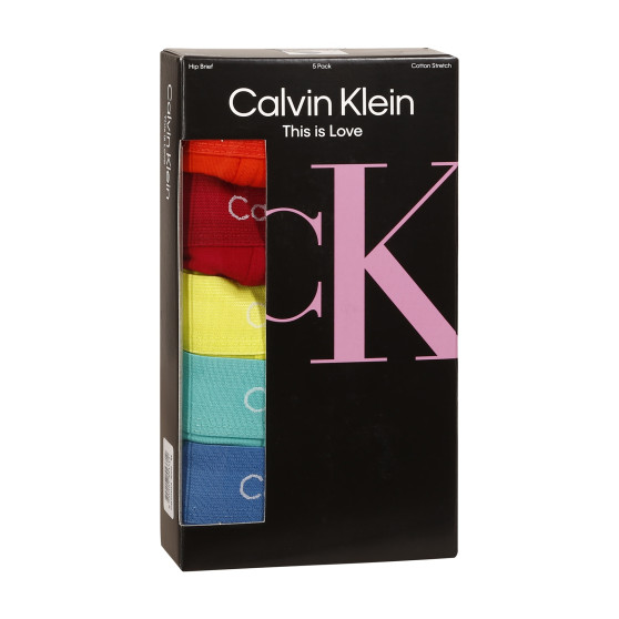 5PACK herenslip Calvin Klein veelkleurig (NB2040A-BNG)