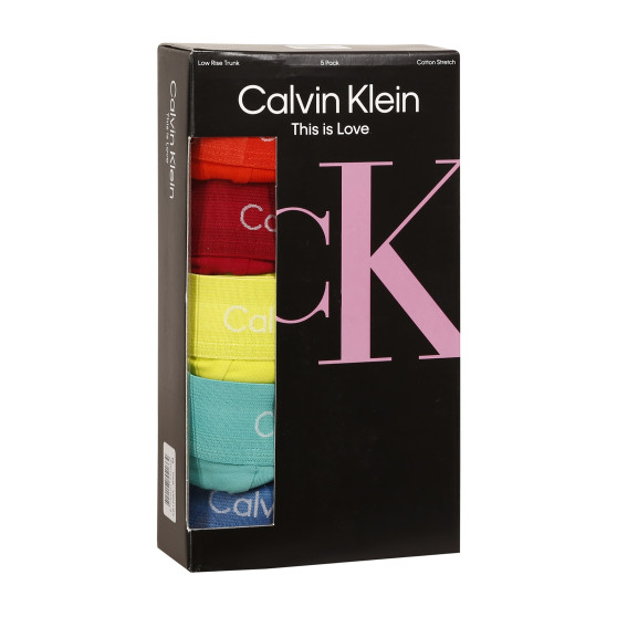 5PACK herenboxershort Calvin Klein veelkleurig (NB1348A-BNG)