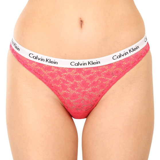 3PACK damesslip Calvin Klein veelkleurig (QD3926E-BP3)
