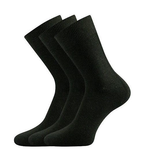 3PACK sokken Lonka bamboe zwart (Badon-a)