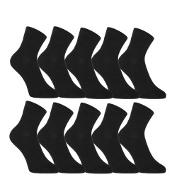 10PACK sokken Styx enkelsokken bamboe zwart (10HBK960)