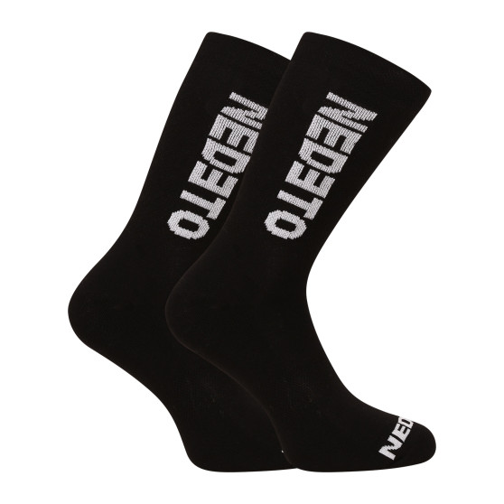 3PACK sokken Nedeto hoog zwart (3NDTP001-brand)