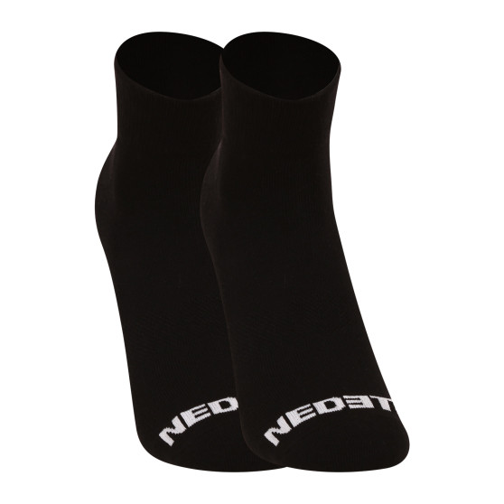 10PACK sokken Nedeto enkelsokken zwart (10NDTPK001-brand)