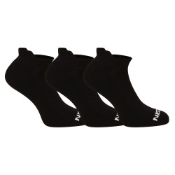 3PACK sokken Nedeto laag zwart (3NDTPN001-brand)