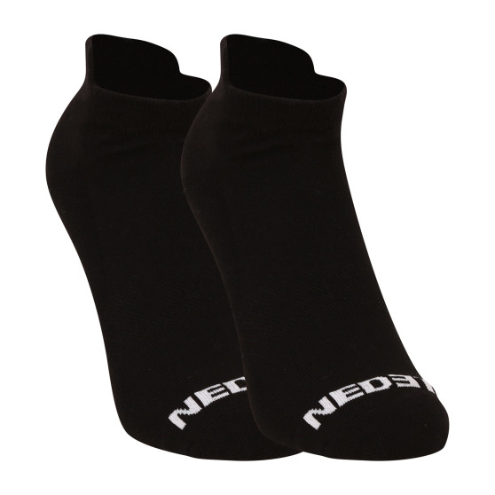 10PACK sokken Nedeto laag zwart (10NDTPN001-brand)