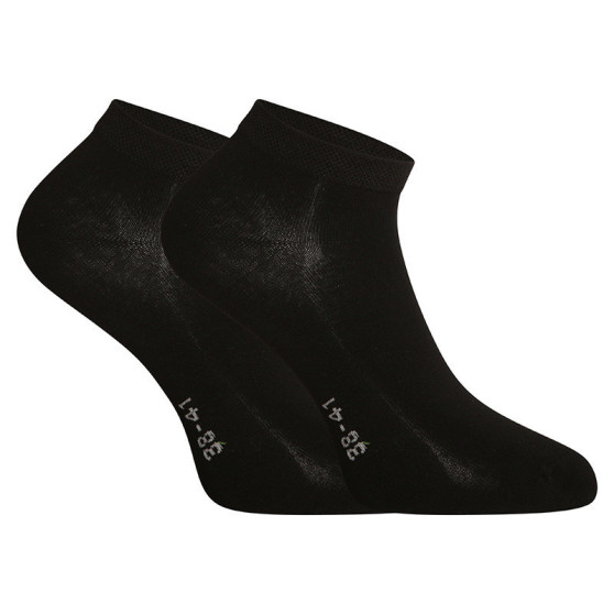 10PACK sokken Gino bamboe zwart (82005)