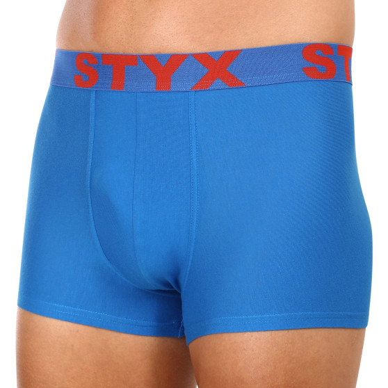 3PACK herenboxershort Styx sport rubber oversized blauw (3R96879)