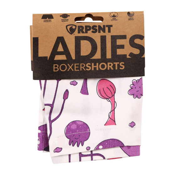 Damesboxershorts Represent paarse wezens (R3W-BOX-0707)