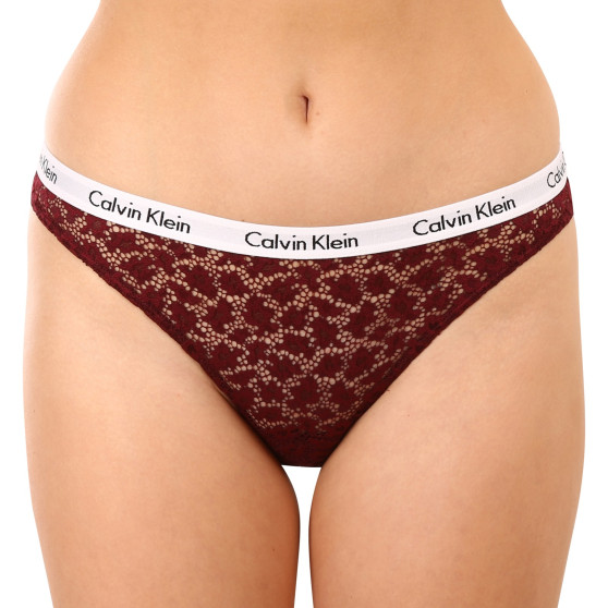 3PACK Dames slip Calvin Klein veelkleurig (QD3926E-BP7)
