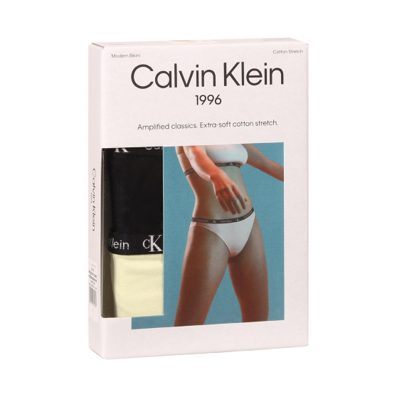 2PACK Dames slip Calvin Klein veelkleurig (QD3991E-BP5)