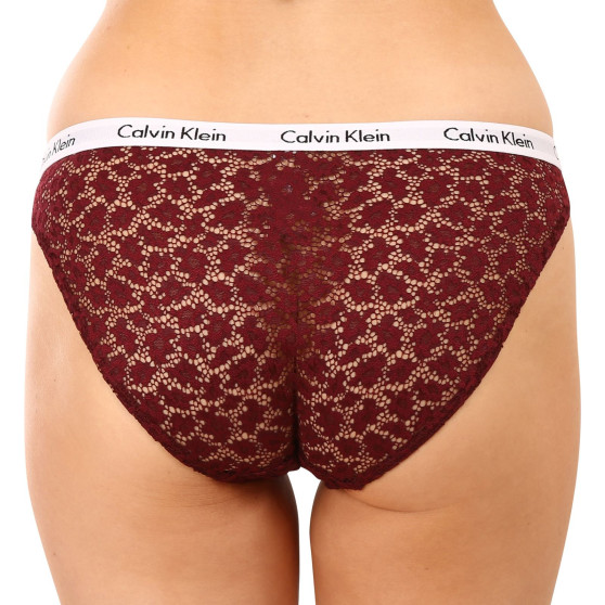 3PACK Dames slip Calvin Klein oversized multicolour (QD3975E-BP7)
