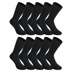 10PACK sokken Styx hoog bamboe zwart (10HB960)