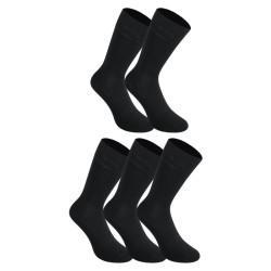 5PACK sokken Styx hoog bamboe zwart (5HB960)