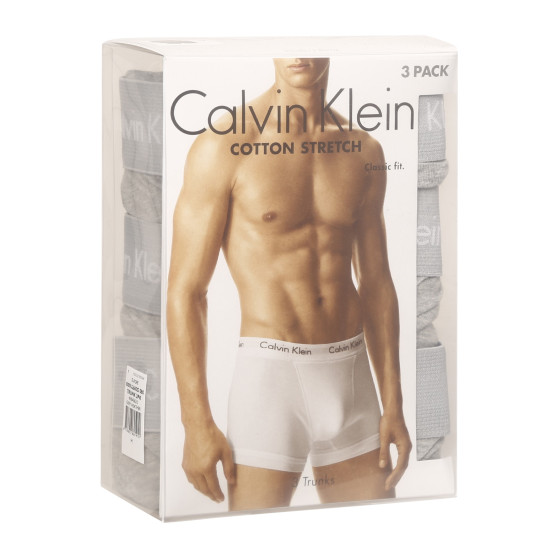 3PACK herenboxershort Calvin Klein grijs (U2662G-080)