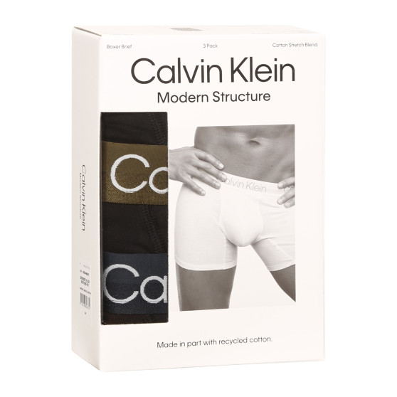 3PACK herenboxershort Calvin Klein zwart (NB2971A-GZ5)
