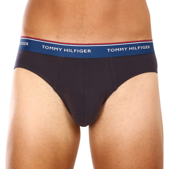 3PACK herenslip Tommy Hilfiger donkerblauw (UM0UM03119 0VX)