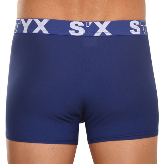 3PACK herenboxershort Styx sport elastisch donkerblauw (3G968)