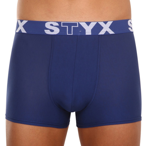 3PACK herenboxershort Styx sport elastisch donkerblauw (3G968)