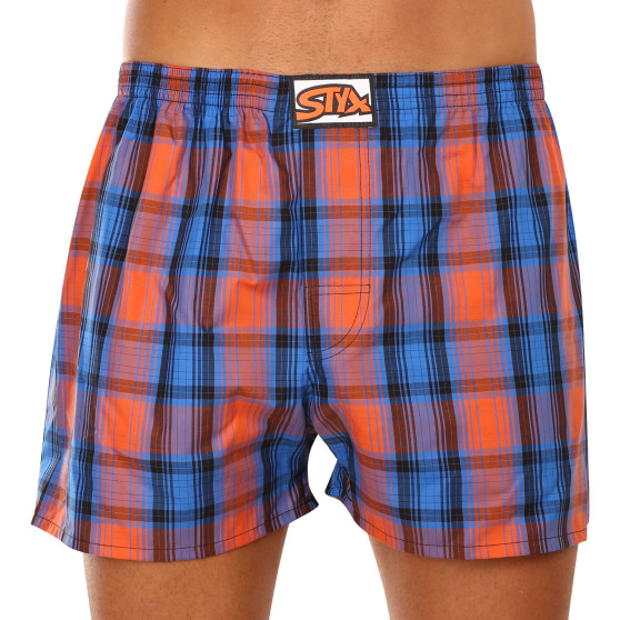 3PACK Herenboxershort Styx classic elastisch meerkleurig (3A10236)