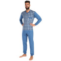 Herenpyjama Foltýn oversized blauw (FPDN16)