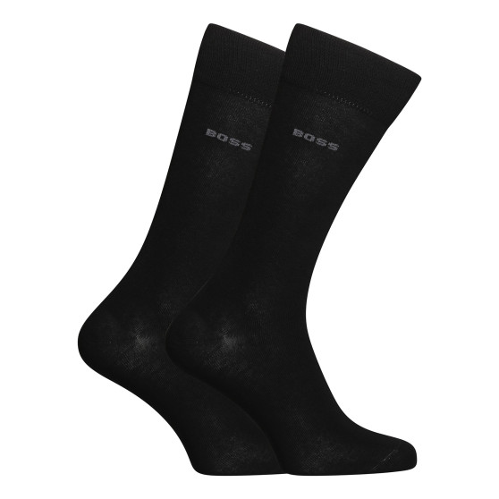 5PACK sokken BOSS hoog zwart (50478221 001)