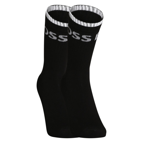 6PACK sokken BOSS hoog zwart (50510168 001)