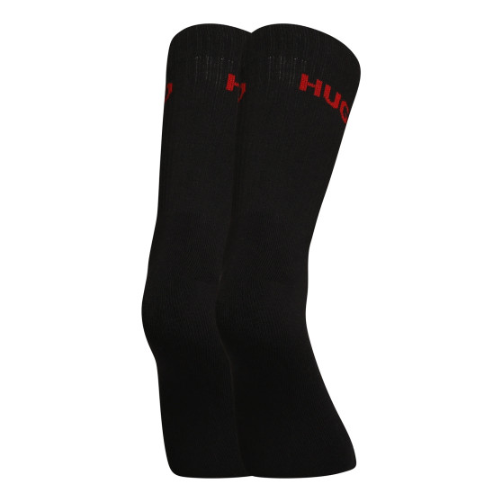 6PACK sokken HUGO hoog zwart (50510187 001)