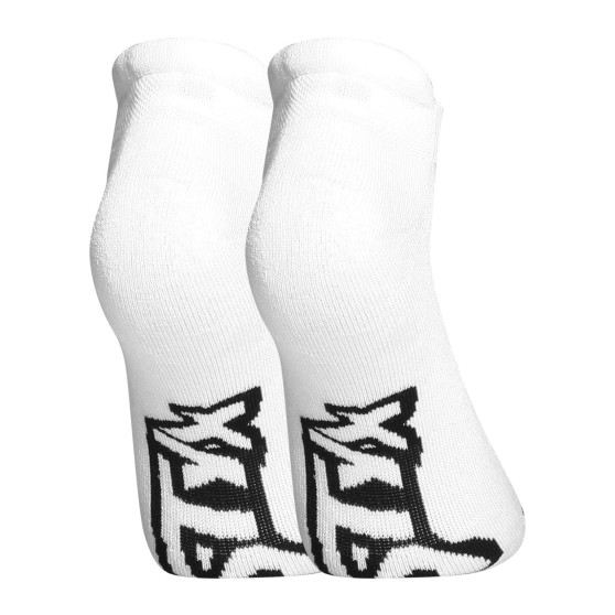 Sokken Styx laag wit met zwart logo (HN1061)