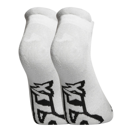 Sokken Styx laag grijs met zwart logo (HN1062)