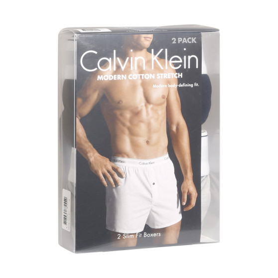 2PACK Herenboxershort Calvin Klein veelkleurig (NB1396A-BHY)