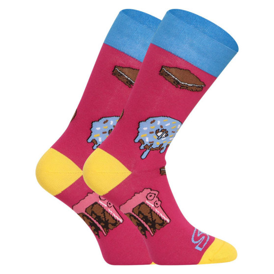 3PACK vrolijke sokken Styx hoog veelkleurig (H12515255)